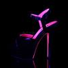 Pleaser - KISS209TT Sandale à bride à la cheville - Noir/Rose Product image